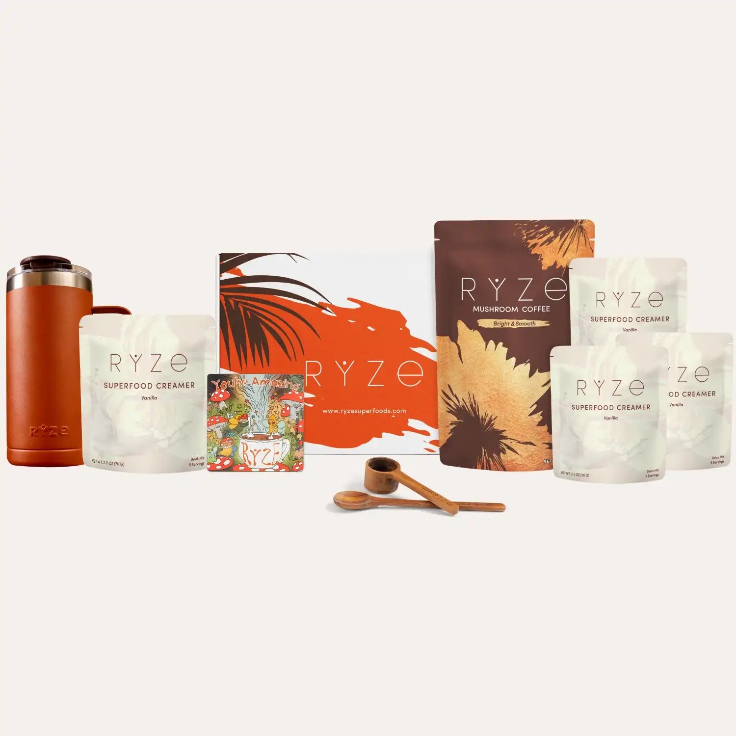 Ultimate RYZE Vanilla Latte Bundle (Vanilla Creamer + Coffee) - Everyday Coffee Choice