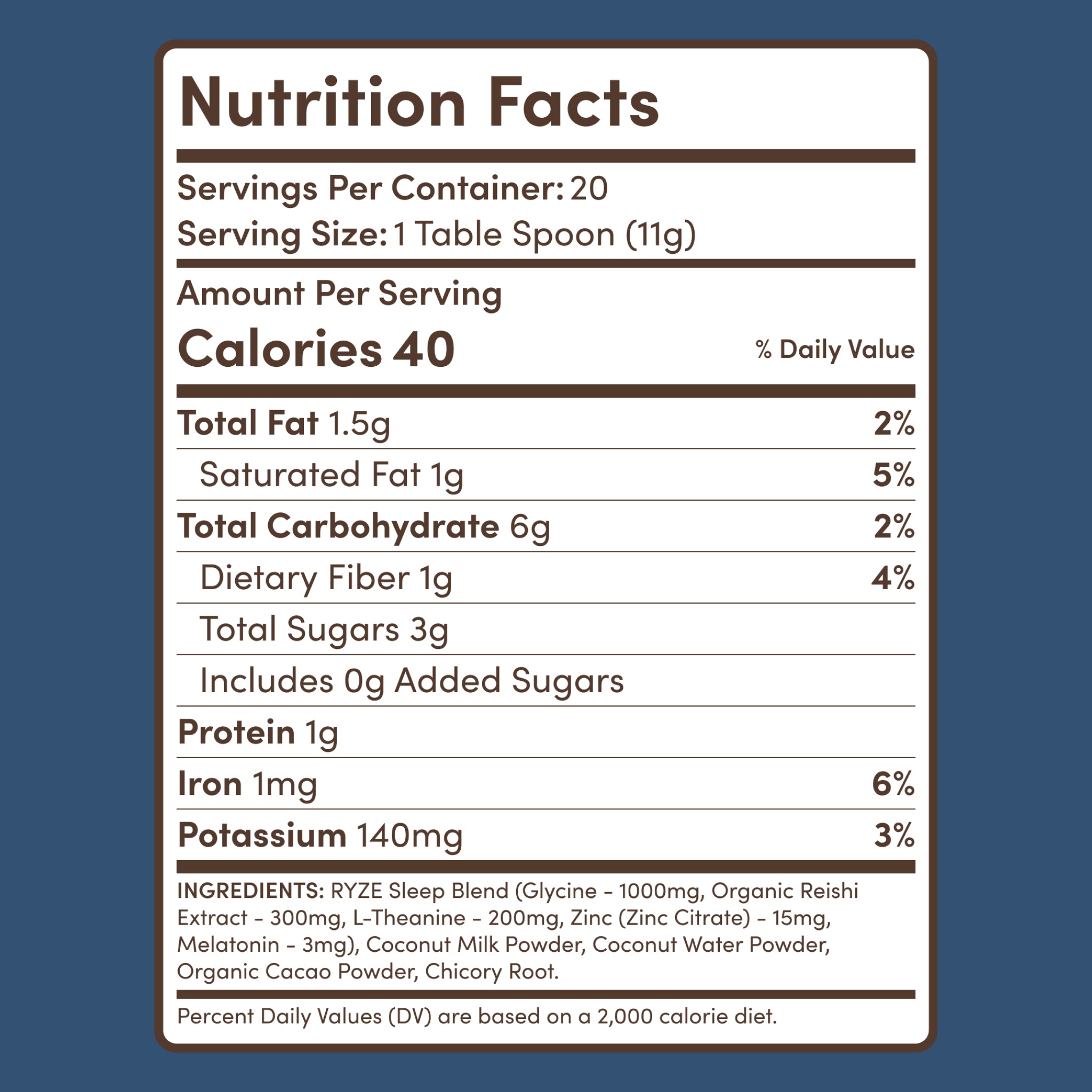 Mushroom Hot Cocoa (20 servings) - Simple Daily Blend
