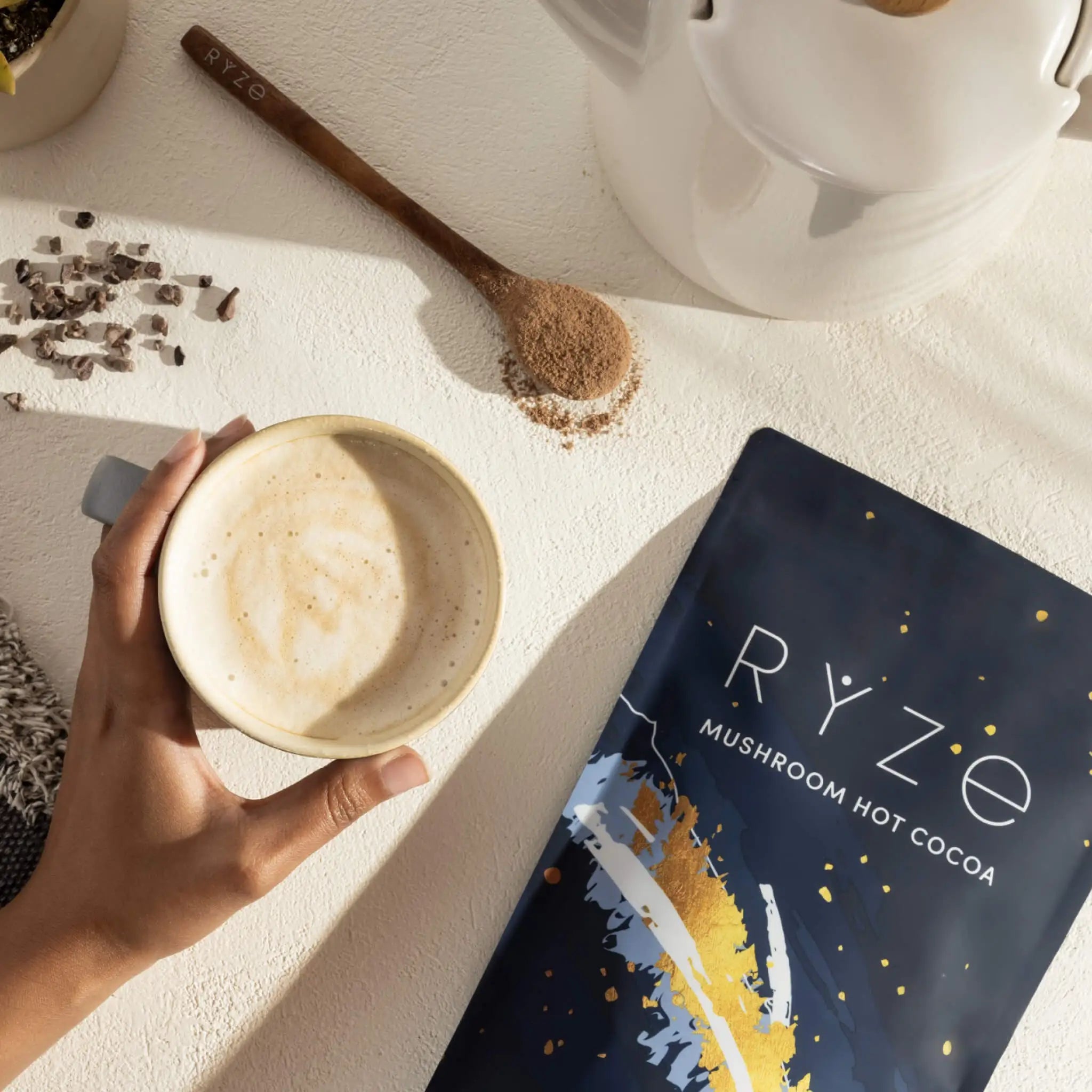 RYZE Ritual Set (Cocoa + Coffee) - Daily Coffee Mix